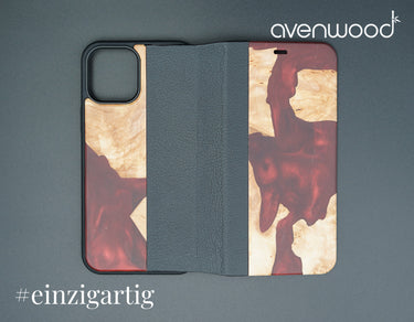 iPhone 12 Pro Max PORTO COLLECTION FLIPCASE 6631 Rouge